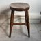 19th Century Elm and Beech Stool, 1890s 6