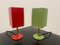 Small Italian Metal Table Lamps, 1950s, Set of 2 8