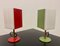 Small Italian Metal Table Lamps, 1950s, Set of 2 14