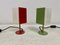 Small Italian Metal Table Lamps, 1950s, Set of 2 3