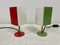 Small Italian Metal Table Lamps, 1950s, Set of 2 2