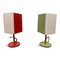 Small Italian Metal Table Lamps, 1950s, Set of 2, Image 1