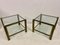 Two Tier Brass Side Tables, 1980s, Set of 2, Image 3