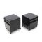 Black Bedside Tables by Simon Fussel for Kartell, 1970s, Set of 2 4