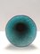 Postmoderne Blaugrüne Keramikvase im Stil von Bitossi, 1960er 8