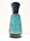 Jarrón posmoderno de cerámica en azul y verde azulado al estilo de Bitossi, años 60, Imagen 5