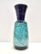 Vase Postmoderne en Céramique Bleu et Sarcelle dans le style de Bitossi, 1960s 1