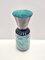 Postmodern Blue and Teal Ceramic Vase in the style of Bitossi, 1960s, Image 6