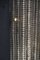 Strukturierte Wandleuchten aus Muranoglas mit kleinen schwarzen Glasperlen, 2000er, 2er Set 4