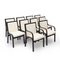 Model Cavour Dining Chairs by Vittorio Gregotti, Lodovico Meneghetti and Giotto Stoppino for Poltrona Frau, 1970s, Set of 10 1