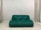 Vintage Green Kali Two Seater Sofa by Ligne Roset 1