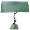 Green Metal Cast Iron Bankers Table Desk Lamp 4