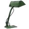 Green Metal Cast Iron Bankers Table Desk Lamp 6