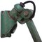 Vintage Industrial Machinist Work Green Metal 4-Arm Wall Light from Dugdills, UK 7