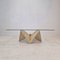 Table Basse en Travertin, Italie, 1980s 3