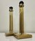 Regency Tischlampen aus Messing im Wolkenkratzer-Stil, 1970er, 2er Set 10