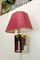 Regency Style Brass and Acrylic Wall Lamp from Herda, 1970s 6