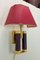 Lámpara de pared estilo Regency de latón y acrílico de Herda, años 70, Imagen 2