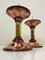 Art Deco Candlesticks in Copper and Brass, 1930s, Set of 2 10