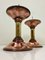 Art Deco Candlesticks in Copper and Brass, 1930s, Set of 2, Image 10