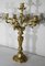 End of 19th Century Louis XV Gilded Bronze Candelabra, Image 2