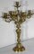 End of 19th Century Louis XV Gilded Bronze Candelabra, Image 3