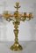 End of 19th Century Louis XV Gilded Bronze Candelabra 16