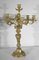 End of 19th Century Louis XV Gilded Bronze Candelabra, Image 1