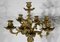 End of 19th Century Louis XV Gilded Bronze Candelabra, Image 4