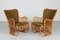 Bamboo Lounge Chairs by Tove Kindts-Larsen for R. Wengler, 1950s, Set of 2 3