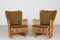 Bamboo Lounge Chairs by Tove Kindts-Larsen for R. Wengler, 1950s, Set of 2 1