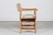 Danish Kurul Chair with Armrest by Henning Kjærnulf for Eg Møbler, 1970s, Image 4