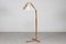 Scandinavian Modern Beech Aneta Floor Lamp by Jan Wickelgren, Sweden, 1970s 5