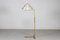 Scandinavian Modern Beech Aneta Floor Lamp by Jan Wickelgren, Sweden, 1970s 1