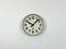 Industrial Grey Factory Wall Clock from Chronotechna, 1950s, Image 2