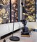 21st Century Tischlampe Objet de Curiosite in Gold und Schwarz, Frankreich, 1950er 2