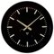 Industrial Bakelite Factory Wall Clock from Pragotron, 1970s, Image 1