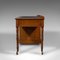 Antique English Oak & Leather Pedestal Desk, 1880s 4
