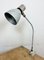 Lampada da tavolo industriale grigia di Elektrosvit, anni '70, Immagine 10