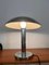Lámpara de mesa cromada atribuida a Josef Hurka para Napako, años 40, Imagen 9