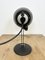 Lámpara de mesa vintage de esmalte negro, años 50, Imagen 18