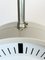 Industrial Grey Bakelite Double Sided Factory Clock from Pragotron, 1980s 9