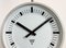 Industrial Grey Bakelite Double Sided Factory Clock from Pragotron, 1980s 7