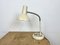 Industrielle Beige Schwanenhals Tischlampe von Polam, 1960er 2