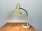 Industrielle Beige Schwanenhals Tischlampe von Polam, 1960er 18