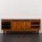 Mid-Century Modern Rosewood Sideboard with Drawers Finished in Black Leather, Denmark, 1960s 9