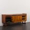 Mid-Century Modern Rosewood Sideboard with Drawers Finished in Black Leather, Denmark, 1960s, Image 8