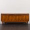 Mid-Century Modern Rosewood Sideboard with Drawers Finished in Black Leather, Denmark, 1960s 1