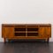 Mid-Century Modern Rosewood Sideboard with Drawers Finished in Black Leather, Denmark, 1960s 10