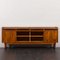 Mid-Century Modern Rosewood Sideboard with Drawers Finished in Black Leather, Denmark, 1960s, Image 10